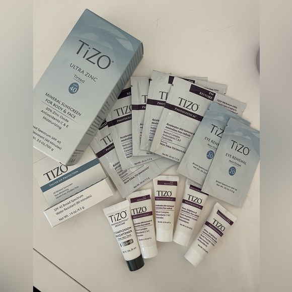 Tizo sunblock and skincare bundle